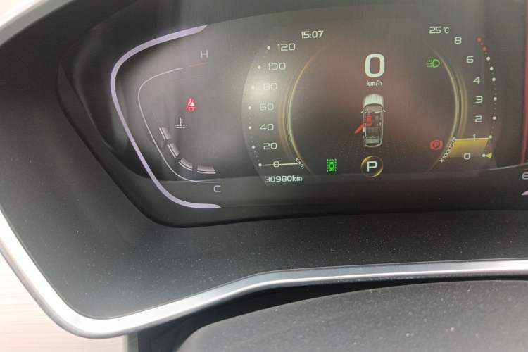 Used Geely Auto Coolray 2020 PRO 260T DCT Battle Odometer Close Up