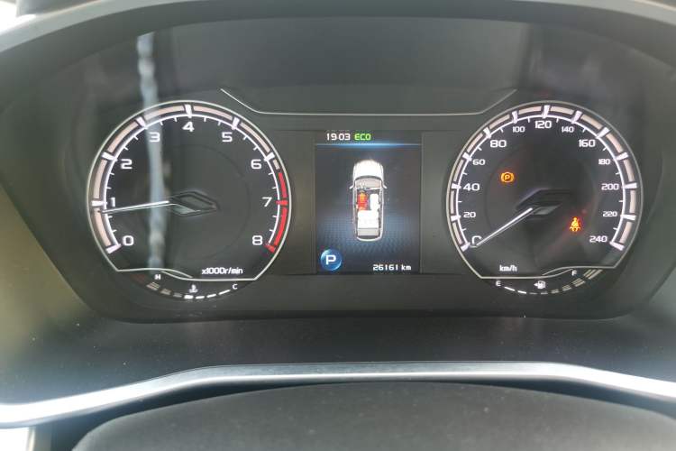 Used Geely Auto Coolray 2020 Facelift 240T DCT Hunter Odometer Close Up