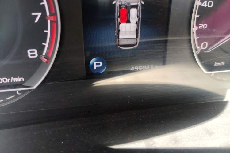 Used Geely Auto Coolray 2020 PRO 240T DCT Hunter Odometer Close Up