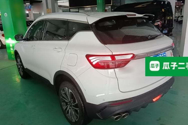 Used Geely Auto Coolray 2020 PRO 260T DCT Knight Rear Left 45 Deg