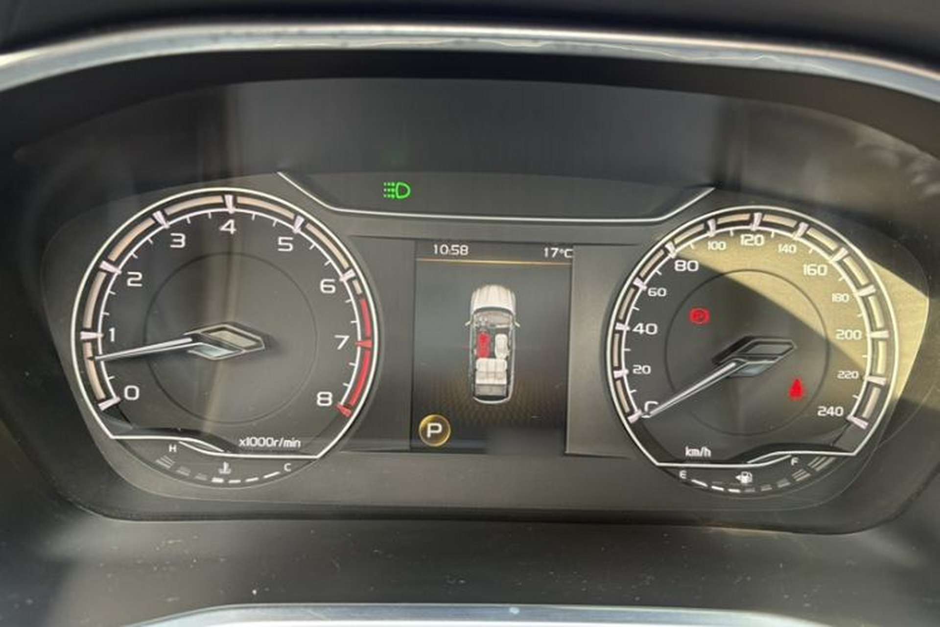 Used Geely Auto Coolray 2021 1.4T DCT Diamond Edition Instrument Cluster