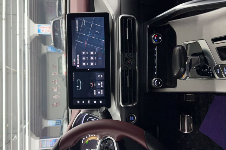 Used Geely Auto Coolray 2021 1.5TD DCT Glory Edition Audio And AC Panel