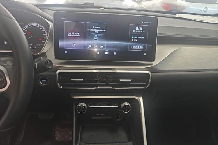 Used Geely Auto Coolray 2021 1.4T DCT Platinum Edition Audio And AC Panel