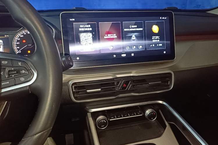 Used Geely Auto Coolray 2021 1.4T DCT Diamond Edition Audio And AC Panel