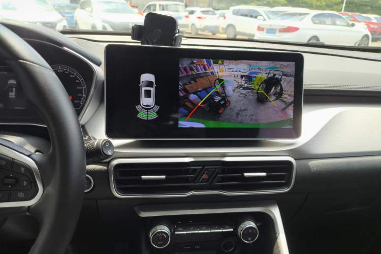 Used Geely Auto Coolray 2021 1.4T DCT Platinum Edition Audio And AC Panel