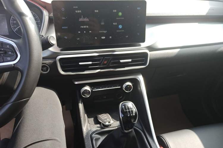 Used Geely Auto Coolray 2021 1.4T Manual Gold Edition Audio And AC Panel