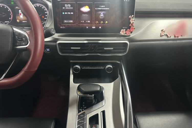 Used Geely Auto Coolray 2021 1.4T DCT Diamond Edition Audio And AC Panel
