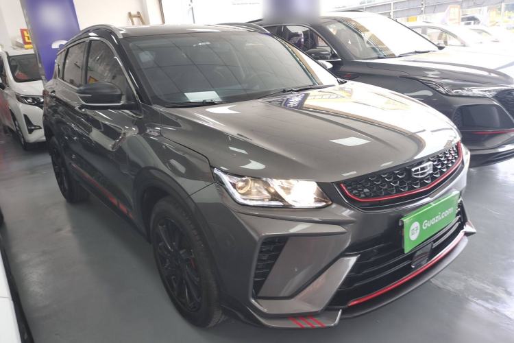Used Geely Auto Coolray 2021 1.4T DCT Diamond Edition Front Right 45 Deg