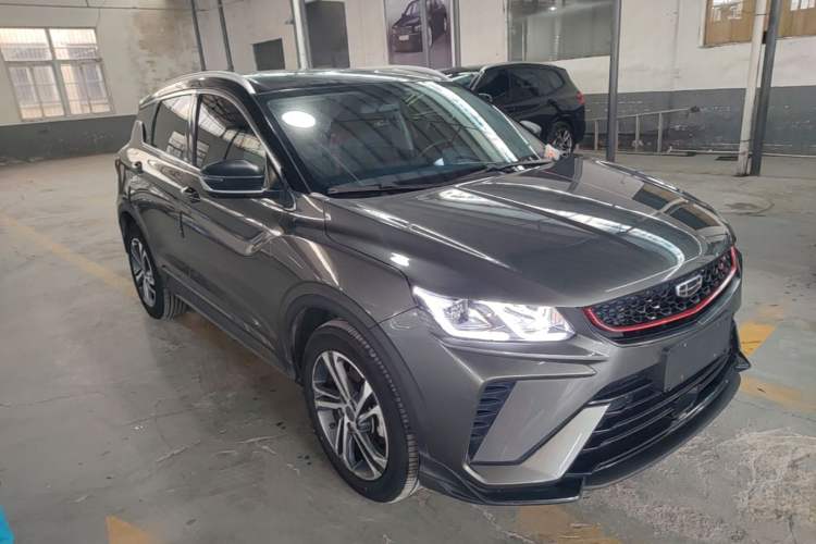Used Geely Auto Coolray 2021 1.4T DCT Diamond Edition Front Right 45 Deg