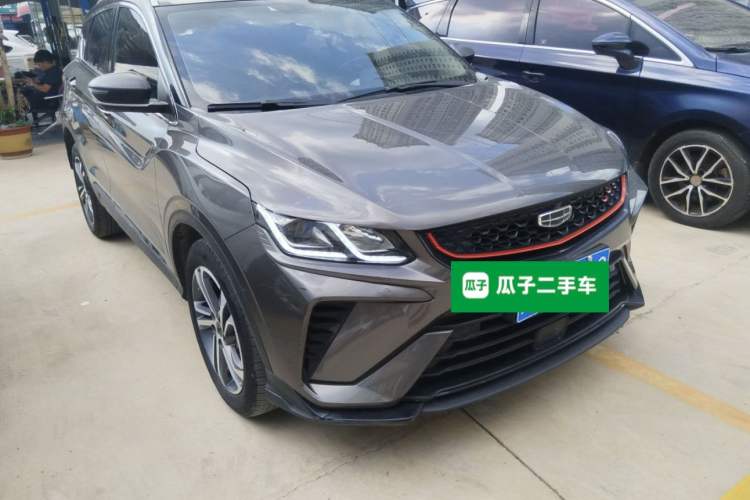 Used Geely Auto Coolray 2021 1.4T DCT Diamond Edition Front Right 45 Deg