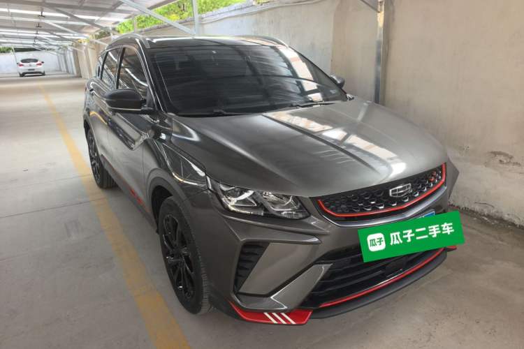 Used Geely Auto Coolray 2021 1.4T DCT Diamond Edition Front Right 45 Deg