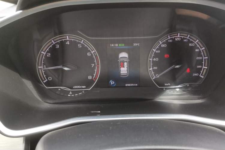 Used Geely Auto Coolray 2021 1.4T DCT Diamond Edition Instrument Cluster