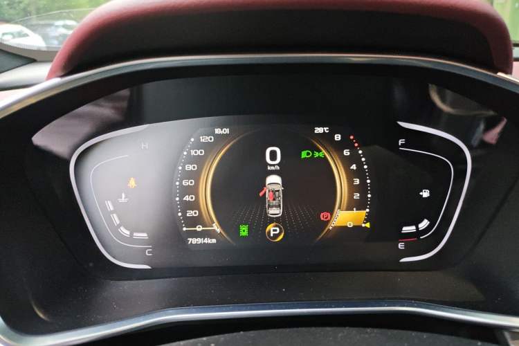 Used Geely Auto Coolray 2021 1.5TD DCT Glory Edition Instrument Cluster