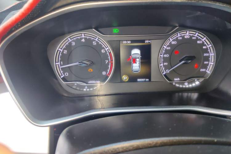 Used Geely Auto Coolray 2021 1.4T DCT Platinum Edition Odometer Close Up