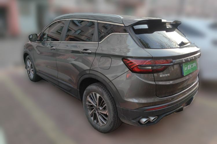 Used Geely Auto Coolray 2021 1.4T DCT Platinum Edition Rear Left 45 Deg