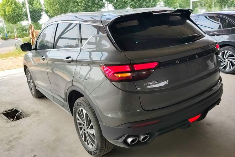 Used Geely Auto Coolray 2021 1.4T Manual Gold Edition Rear Left 45 Deg