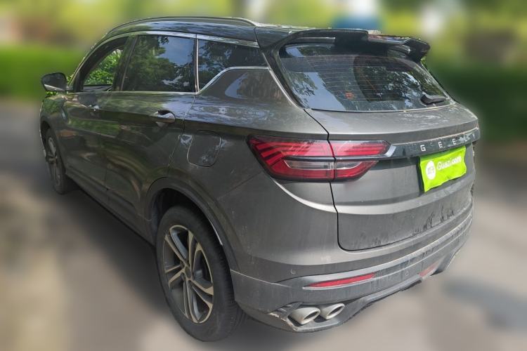 Used Geely Auto Coolray 2021 1.4T DCT Diamond Edition Rear Left 45 Deg