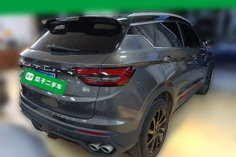 Used Geely Auto Coolray 2021 1.4T DCT Diamond Edition Rear Right 45 Deg