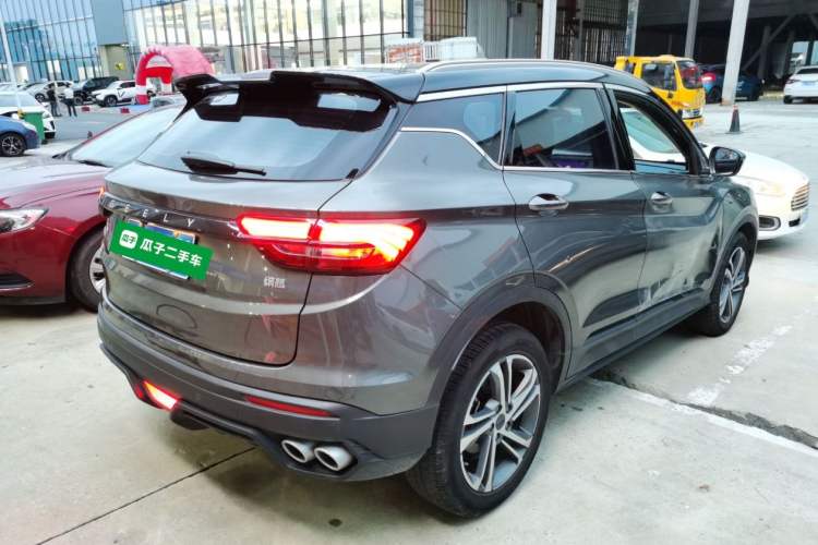 Used Geely Auto Coolray 2021 1.4T DCT Diamond Edition Rear Right 45 Deg