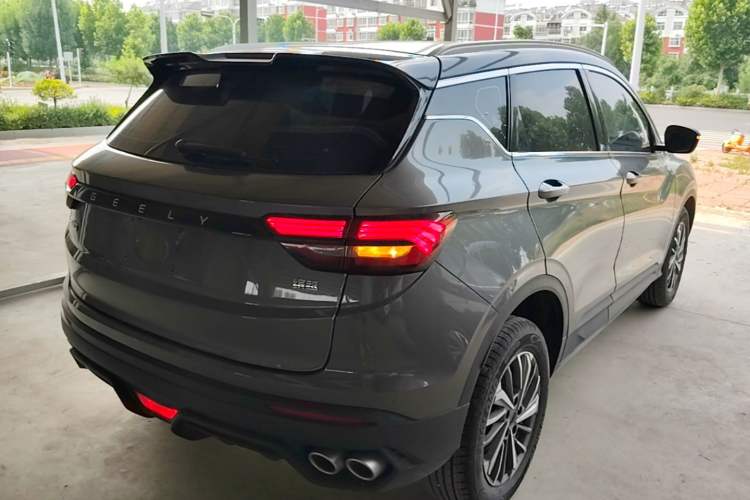 Used Geely Auto Coolray 2021 1.4T Manual Gold Edition Rear Right 45 Deg