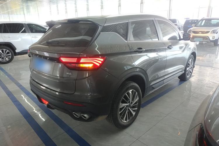 Used Geely Auto Coolray 2021 1.4T DCT Platinum Edition Rear Right 45 Deg