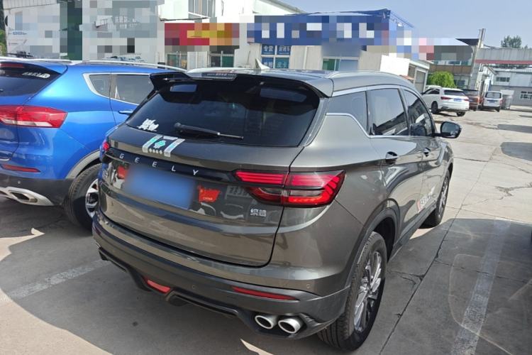 Used Geely Auto Coolray 2021 1.4T Manual Gold Edition Rear Right 45 Deg