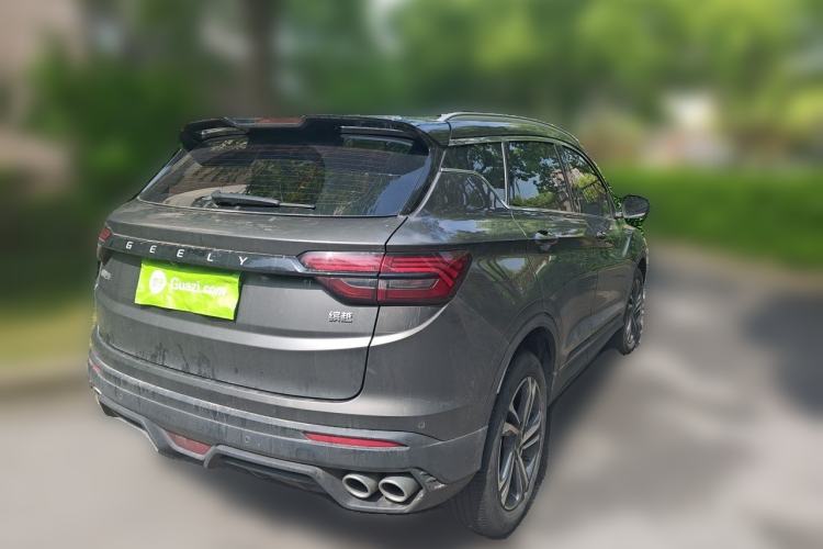 Used Geely Auto Coolray 2021 1.4T DCT Diamond Edition Rear Right 45 Deg