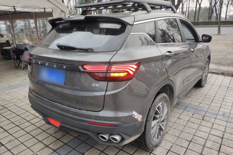 Used Geely Auto Coolray 2021 1.4T DCT Platinum Edition Rear Right 45 Deg