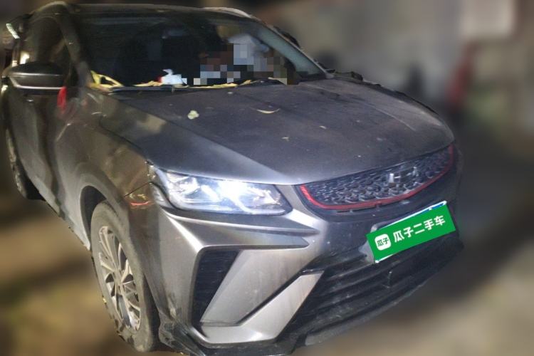 Used Geely Auto Coolray 2021 1.4T DCT Platinum Edition Front Right 45 Deg