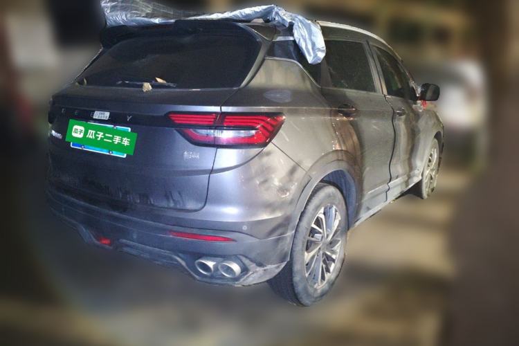 Used Geely Auto Coolray 2021 1.4T DCT Platinum Edition Rear Right 45 Deg