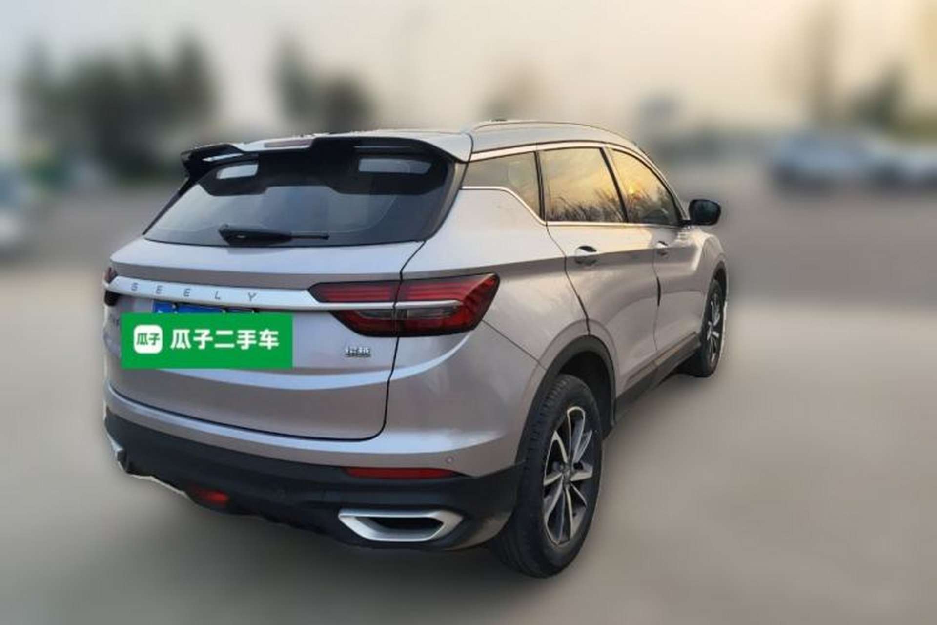 Used Geely Auto Coolray 2021 1.4T DCT Platinum Edition Rear Right 45 Deg