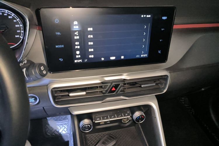 Used Geely Auto Coolray 2021 1.4T Manual Gold Edition Audio And AC Panel