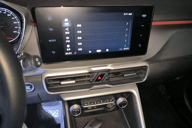 Used Geely Auto Coolray 2021 1.4T Manual Gold Edition Audio And AC Panel