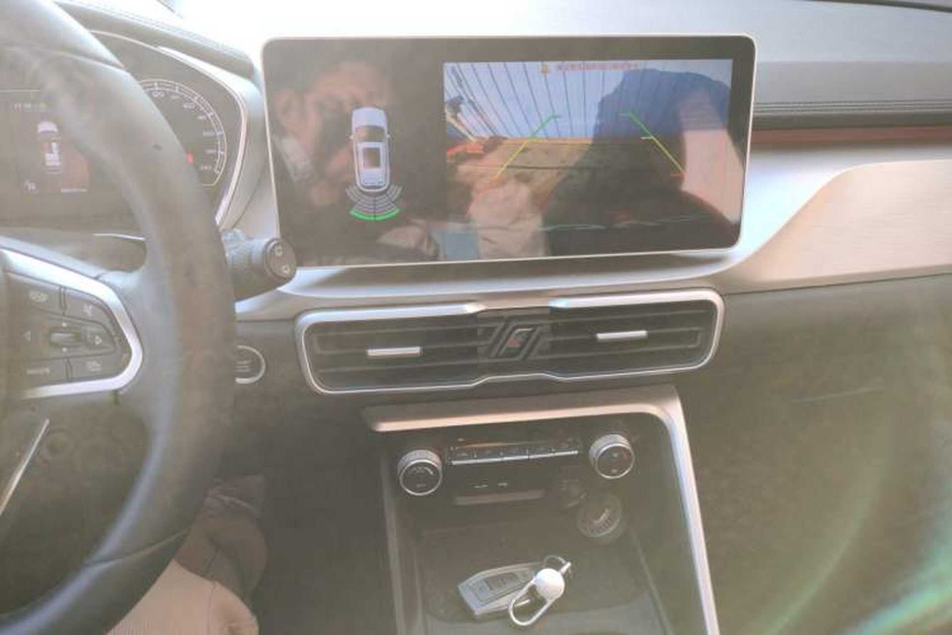 Used Geely Auto Coolray 2021 1.4T DCT Platinum Edition Audio And AC Panel