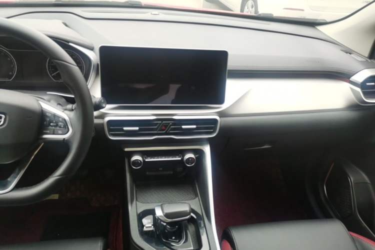 Used Geely Auto Coolray 2021 1.4T DCT Platinum Edition Audio And AC Panel