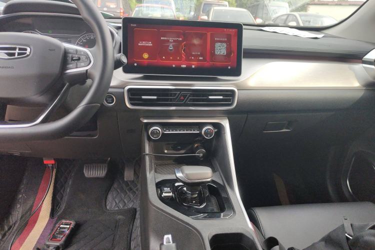Used Geely Auto Coolray 2021 1.4T DCT Platinum Edition Audio And AC Panel