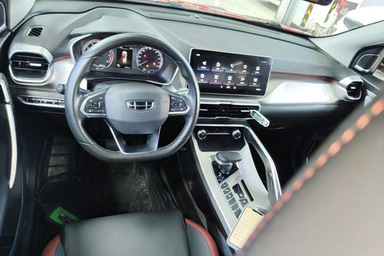 Used Geely Auto Coolray 2021 1.4T DCT Diamond Edition Center Console