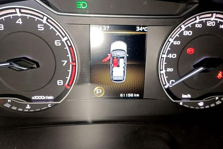 Used Geely Auto Coolray 2021 1.4T DCT Platinum Edition Instrument Cluster