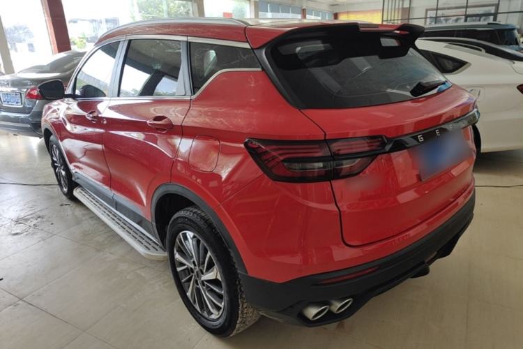 Used Geely Auto Coolray 2021 1.4T DCT Platinum Edition Rear Left 45 Deg