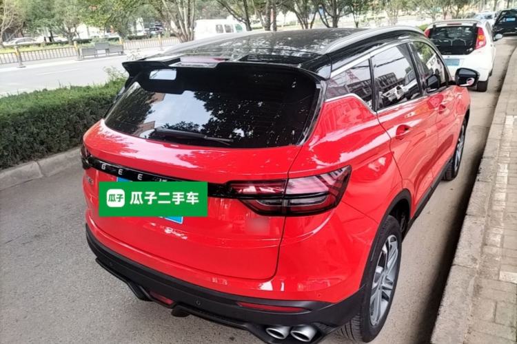 Used Geely Auto Coolray 2021 1.4T DCT Diamond Edition Rear Right 45 Deg