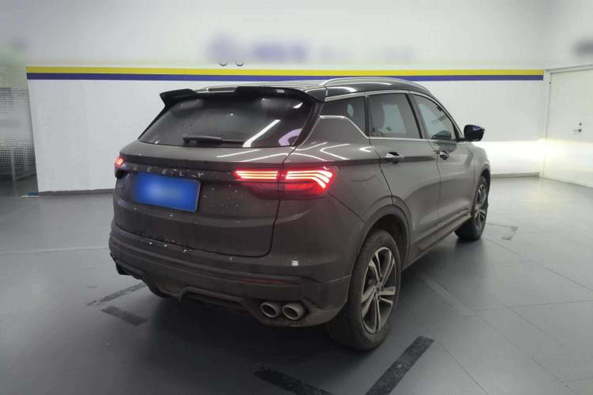 Used Geely Auto Coolray 2021 1.4T DCT Diamond Edition Rear Right 45 Deg