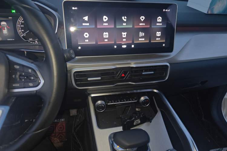 Used Geely Auto Coolray 2021 1.4T DCT Diamond Edition Audio And AC Panel