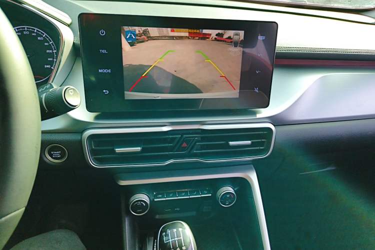 Used Geely Auto Coolray 2021 1.4T Manual Gold Edition Audio And AC Panel