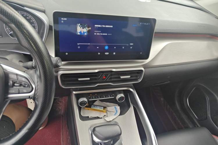 Used Geely Auto Coolray 2021 1.4T DCT Diamond Edition Audio And AC Panel