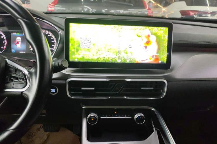 Used Geely Auto Coolray 2021 1.4T DCT Diamond Edition Audio And AC Panel