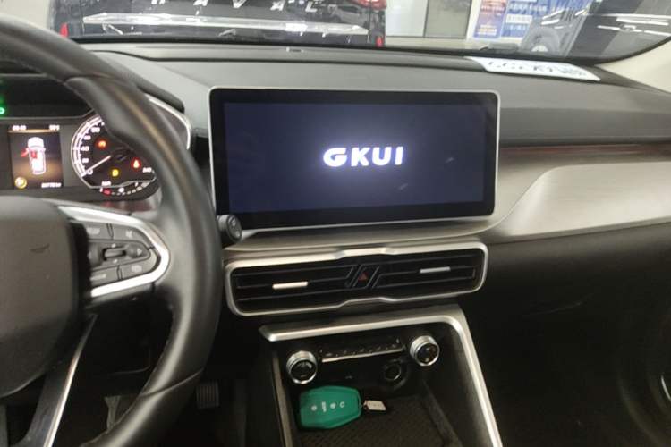 Used Geely Auto Coolray 2021 1.4T DCT Platinum Edition Audio And AC Panel