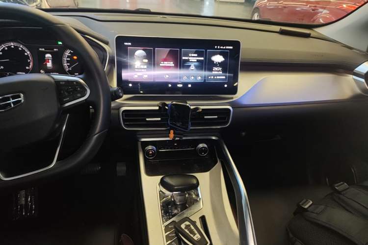 Used Geely Auto Coolray 2021 1.4T DCT Diamond Edition Audio And AC Panel