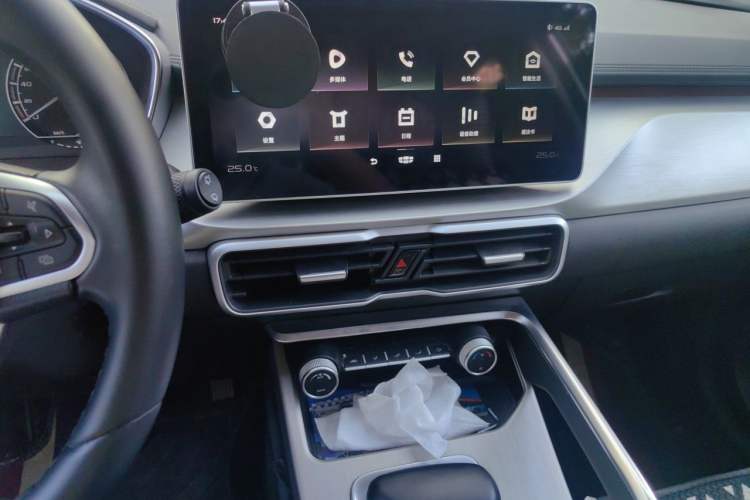 Used Geely Auto Coolray 2021 1.4T DCT Diamond Edition Audio And AC Panel