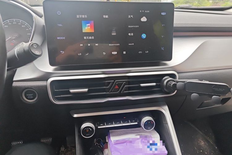 Used Geely Auto Coolray 2021 1.4T Manual Gold Edition Audio And AC Panel