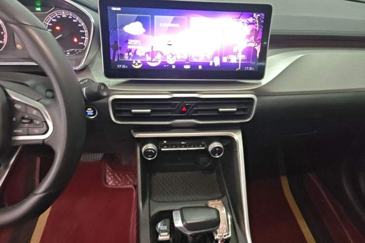 Used Geely Auto Coolray 2021 1.4T DCT Platinum Edition Audio And AC Panel